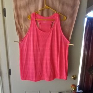 3X Tek Gear Dry Tek pink Workout Tank